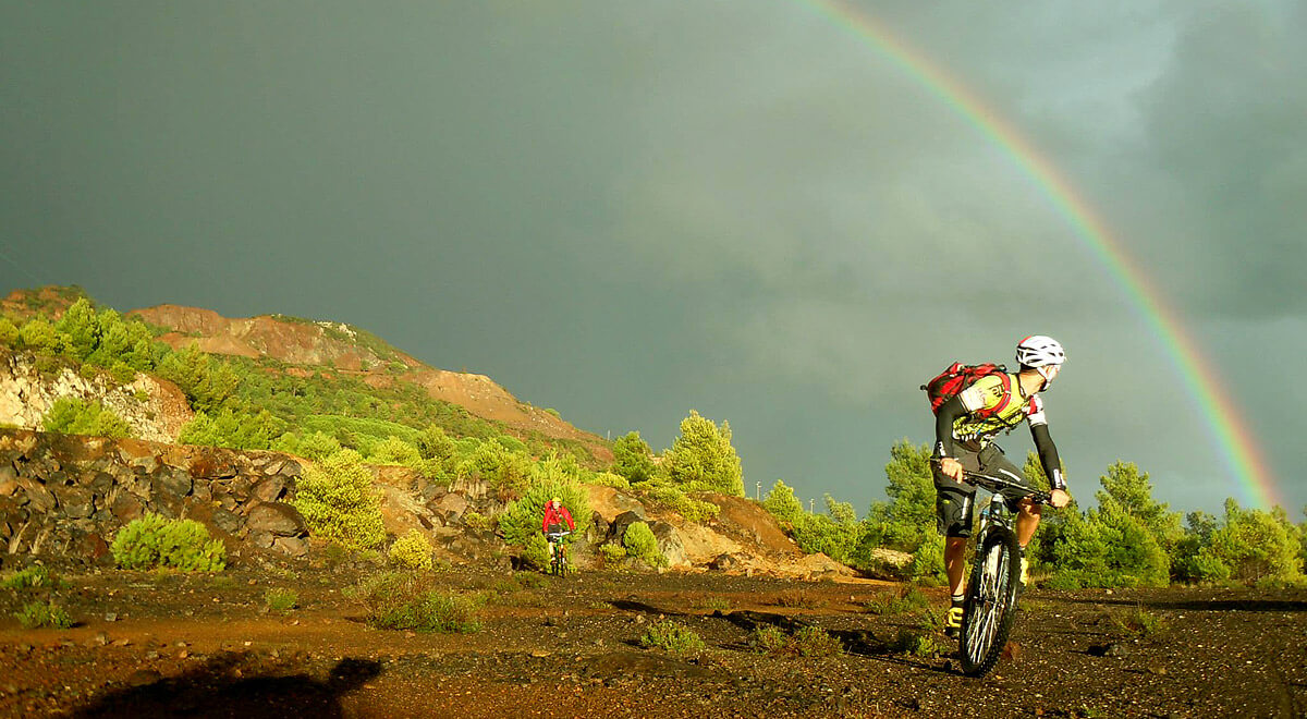 In Mountain-bike all'Isola d'Elba