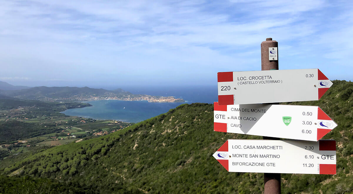 Trekking on Elba Island