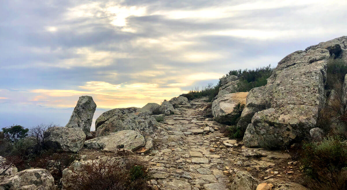 Trekking on Elba Island